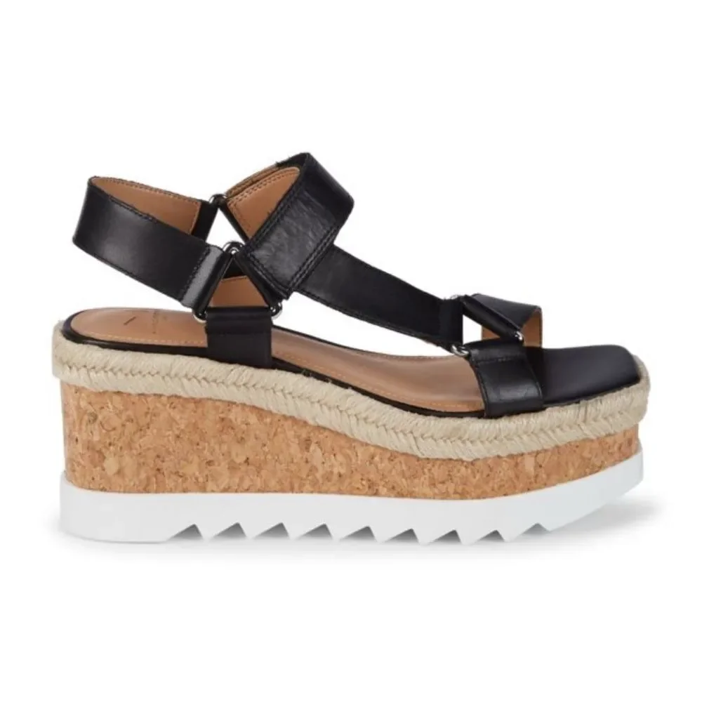 MARC FISHER LTD Gylian Leather Platform Sandals